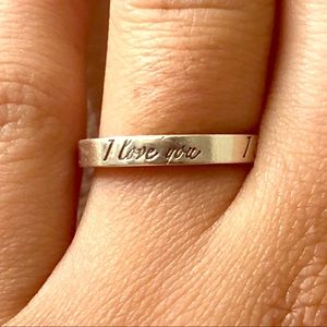 I love you Tiffany’s ring